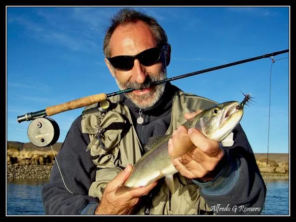 User submitted picture: Javier, Collon Cura River...